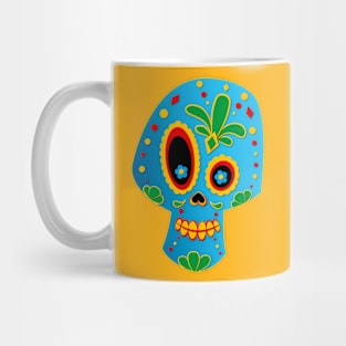 Day of the Dead Skull Mug